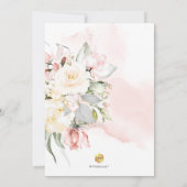 PixDezines H2赤面アラバスターバラリハーサル 招待状 (裏面)