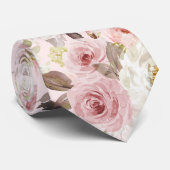 PixDezines H2赤面ダスティピンクローズDIYバックグランド ネクタイ (ロール)
