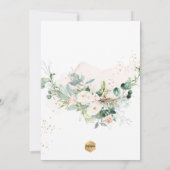 PixDezines H2赤面バラバプテスマ 招待状 (裏面)