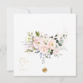 PixDezines H2赤面バラ第1回聖餐会  招待状 (裏面)