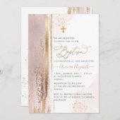 PixDezines H2赤面Pink洗礼 招待状 (正面/裏面)