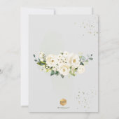 PixDezines H2 アルバスター ローズ ハイドランジア 招待状 (裏面)