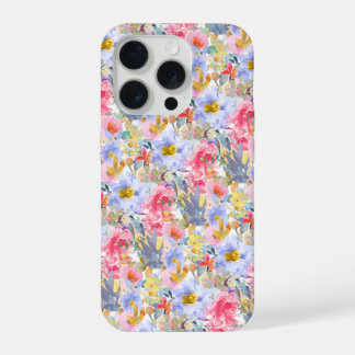 PixDezines H2 サマーフラワー鮮やかな色彩 iPhone 15 Proケース