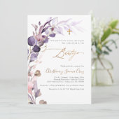 PixDezines H2 ダスティパープルガム ユーカリ バウティゾ 招待状 (スタンド正面)