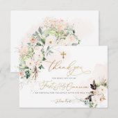 PixDezines H2 ブラッシュローズ サンキューカード (正面/裏面)