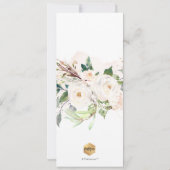 PixDezines H2 ブラッシュローズ ファーストホーリーコミュニオン 招待状 (裏面)