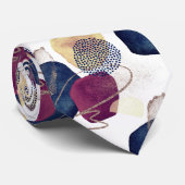 PIXDEZINES H2 モダンアブストラクト オーガニックシェイプ ネクタイ (ロール)