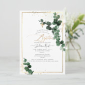 PixDezines H2 ユーカリの洗礼 招待状 (スタンド正面)