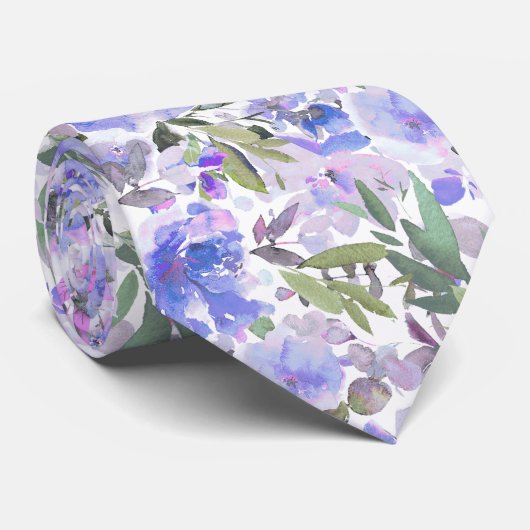 PixDezines H2 夏の花 輝く色彩 ネクタイ (ロール)