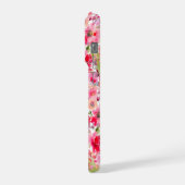 PixDezines H2 夏の花 輝く色彩 iPhoneケース (左側面)