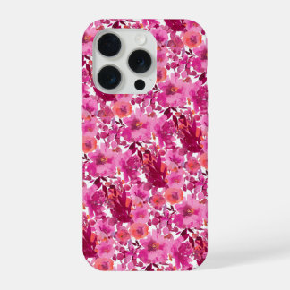 PixDezines H2 夏の花 鲜やかな色彩 iPhone 15 Proケース