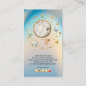 PixDezines H2 天体作品 フェイクゴールド 名刺 (裏面)