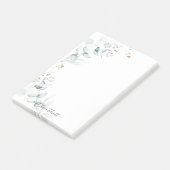 PixDezines H2 素朴 Eucalyptus Post-itノート ポストイット (アングル)