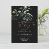 PixDezines H2 豊かな緑のガム ユーカリ 招待状 (スタンド正面)