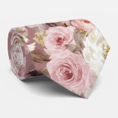 PixDezines H2 Blush ダスティピンクのバラ DIY 背景 ネクタイ (ロール)