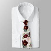 PixDezines H2 Cream Dusty Roses DIY Backgrnd ネクタイ (タイ)