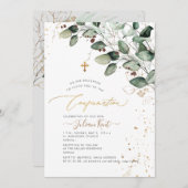 PixDezines H2 Gumユーカリプ素朴タス確認 招待状 (正面/裏面)