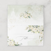 PixDezines H2 Hydrangeas Alabasterバラ プレイスカード (外部開封)