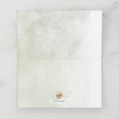 PixDezines H2 Hydrangeas Alabasterバラ プレイスカード (内部開封)