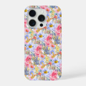 PixDezines H2 Summer Flowers Bright Hues iPhoneケース (裏面)