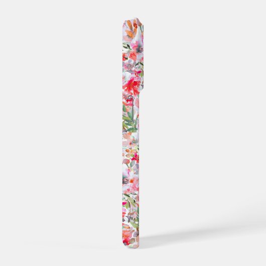 PixDezines H2 Summer Flowers Bright Hues iPhoneケース (右側面)