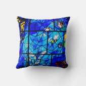 PixDezines Happy Hanukkah|ステンドグラス クッション (裏面)