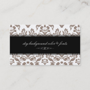 PixDezines Haute Coutour Damask/diy背景 名刺