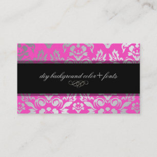PixDezines Haute Coutour Damask/diy背景 名刺