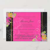 PixDezines Hibiscus/2014目盛り/色 招待状 (裏面)