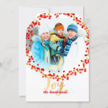 PixDezines hollyリース/ホリデーカード