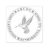 PixDezines Hummingbird、書道の自己インキングSt セルフインキングスタンプ (デザイン)