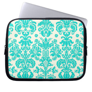 PixDezines Isabella Damask/DIY背景色 ラップトップスリーブ