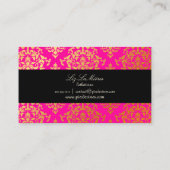 PixDezines Josephine Damask/DIY背景色 名刺 (裏面)