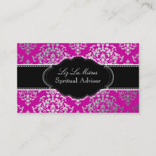 PixDezines Josephine Damask/DIY背景色！ 名刺