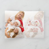 PixDezines joy, snowflakes/DIYカラー シーズンカード (内部)