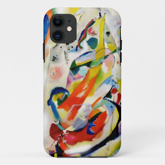 PixDezines Kandinsky 1914抽象芸術壁パネル Case-Mate iPhoneケース (裏面)