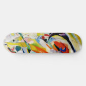 PixDezines Kandinsky 1914/抽象芸術壁パネル スケートボード (横)