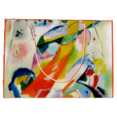 PixDezines Kandinsky 1914/抽象芸術壁パネル ラージペーパーバッグ (裏面)