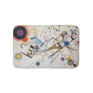 PixDezines Kandinsky 1923/composition viii バスマット