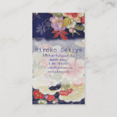 PixDezines kimono/chirimen/orleandersフェイク(PixDezin 名刺 (裏面)