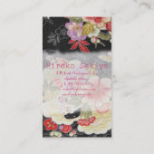 PixDezines kimono/chirimen/orleandersフェイク(PixDezin 名刺 (裏面)