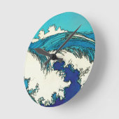 PixDezines konen uehara海波， 上原 ラウンド壁時計 (傾斜)