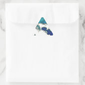 PixDezines konen uehara海波, 上原 三角形シール (バッグ)