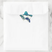 PixDezines konen uehara海波， 上原 星シール (バッグ)