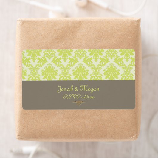 PixDezines la paloma damask/DIYカラー ラベル (インサイチュ)