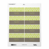 PixDezines la paloma damask/DIYカラー ラベル (フルシート)