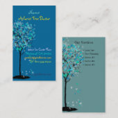 PixDezines landscaper/tree trimers/DIYカラー！ 名刺 (正面/裏面)