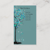 PixDezines landscaper/tree trimers/DIYカラー！ 名刺 (裏面)