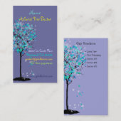 PixDezines landscaper/tree trimers/DIYカラー！ 名刺 (正面/裏面)