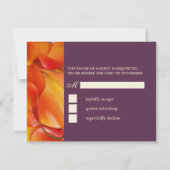 PixDezines LARGE RSVP ORANGE CALLA LILIES (裏面)